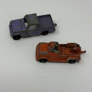 Vintage Tootsietoy Tow Truck & Pickup Chicago USA Diecast Lot
